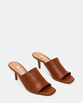 Ciera in pelle marrone chiaro