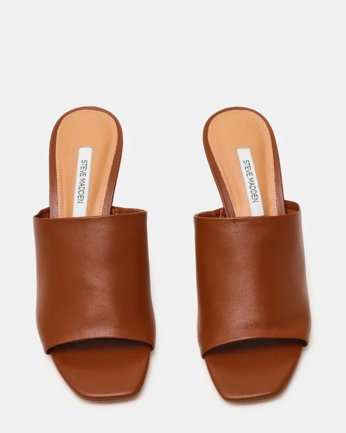 Ciera in pelle marrone chiaro