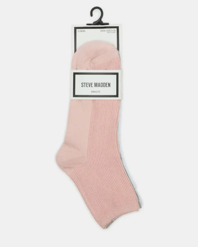 Confezione da 3 paia di calzini alla caviglia