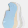 Confezione da 5 paia di calzini da Sneakers Zoe azzurri