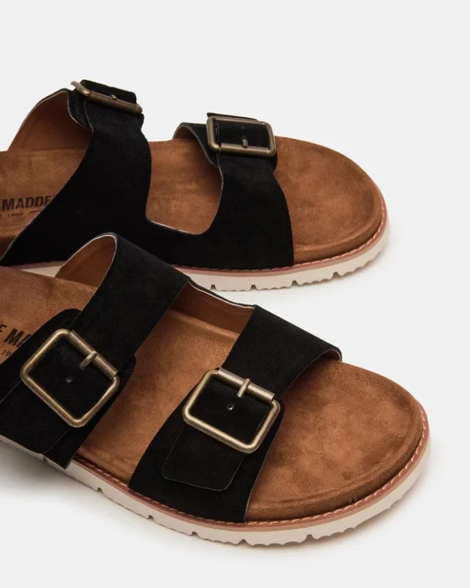 Corban in pelle scamosciata nera Corban in pelle scamosciata nera