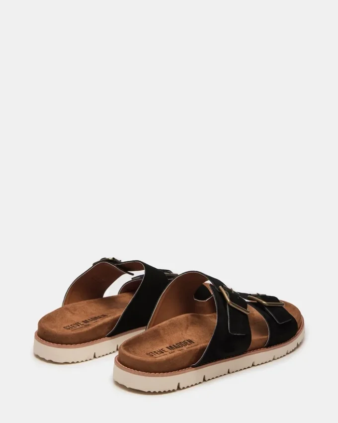 Corban in pelle scamosciata nera Corban in pelle scamosciata nera