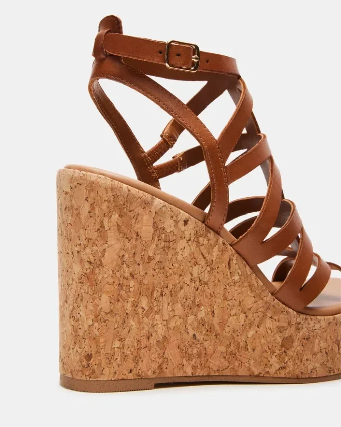 Cozette in pelle marrone chiaro Cozette in pelle marrone chiaro