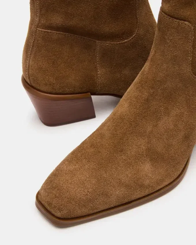 Daney in pelle scamosciata color taupe