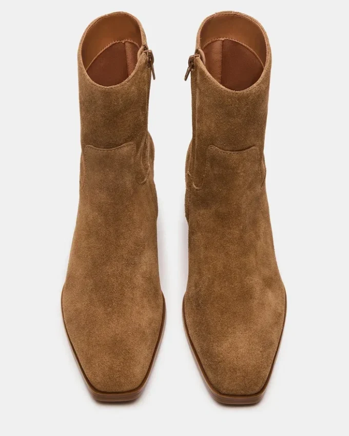 Daney in pelle scamosciata color taupe