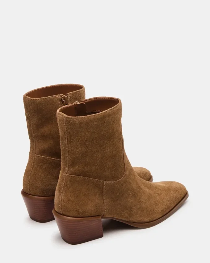 Daney in pelle scamosciata color taupe