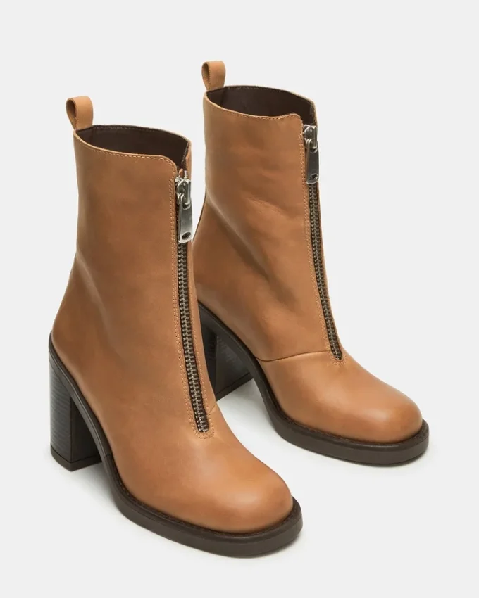 Declan in pelle color cognac