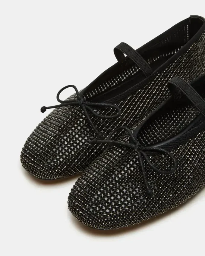 Delara Nero con strass multicolori