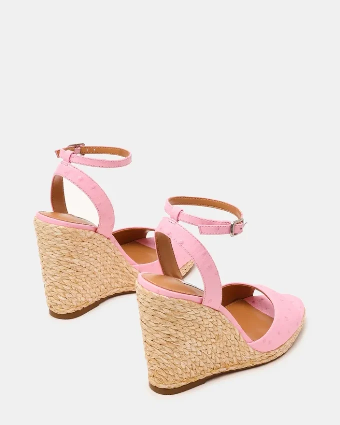 Devin in pelle rosa di struzzo Devin in pelle rosa di struzzo