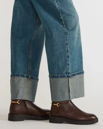 Diablo in pelle marrone