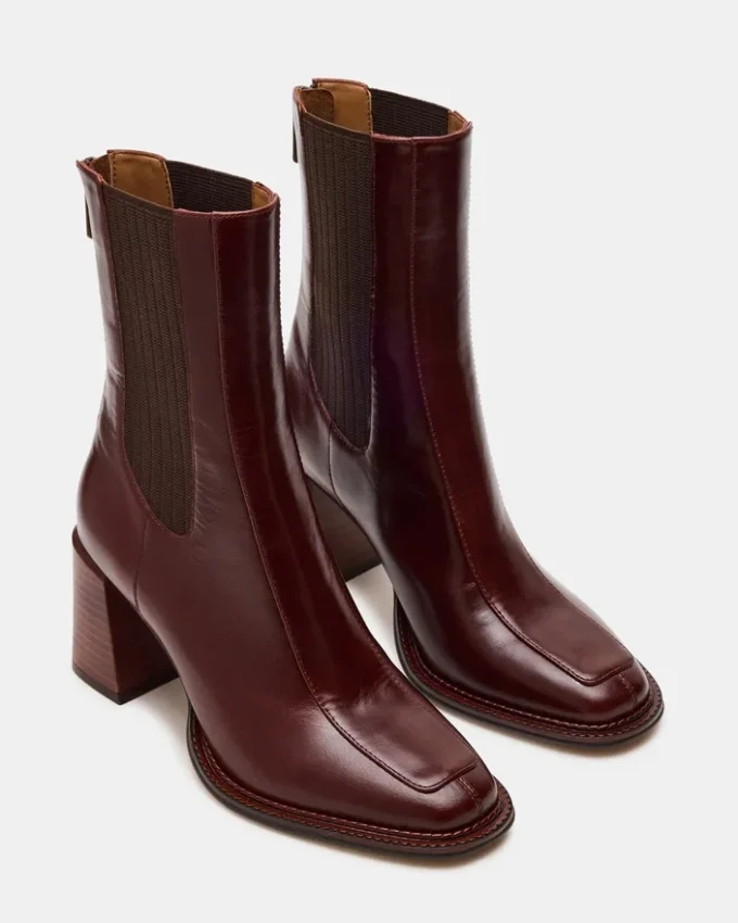 Downtown in pelle marrone