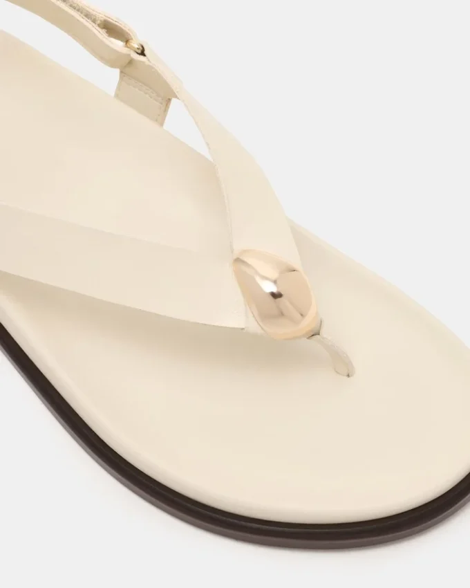 Elvia in pelle color osso Elvia in pelle color osso