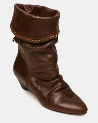 Enaya in pelle marrone