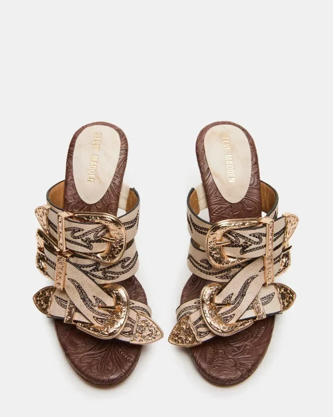 Farra White Distressed