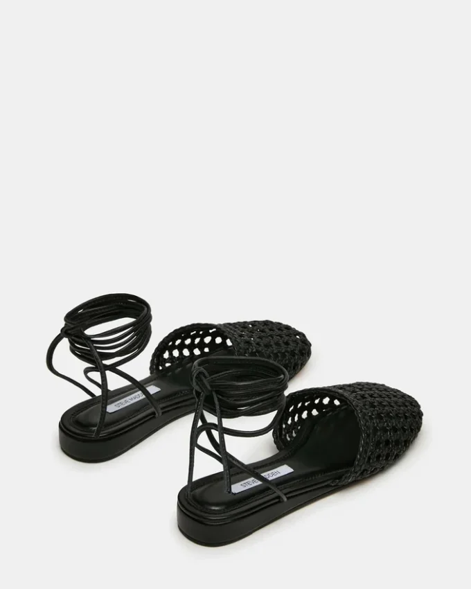 Flutter in pelle nera