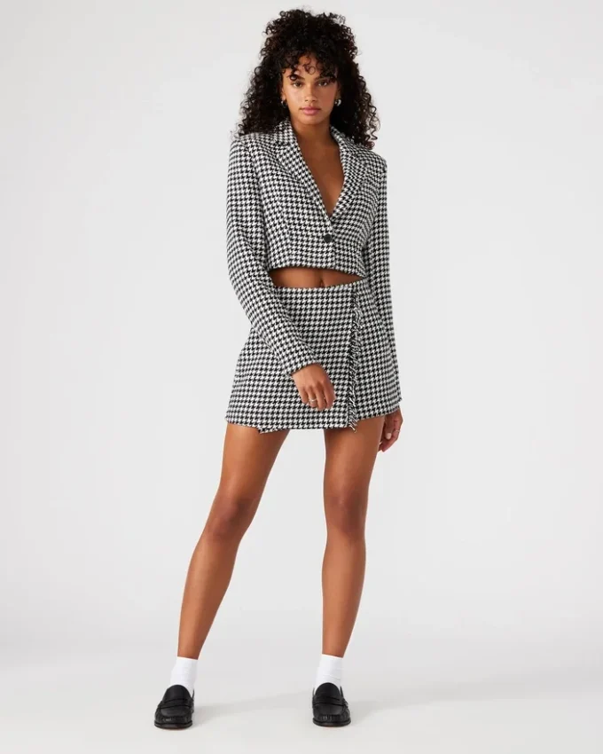 Giacca corta Rupi Nero/Bianco