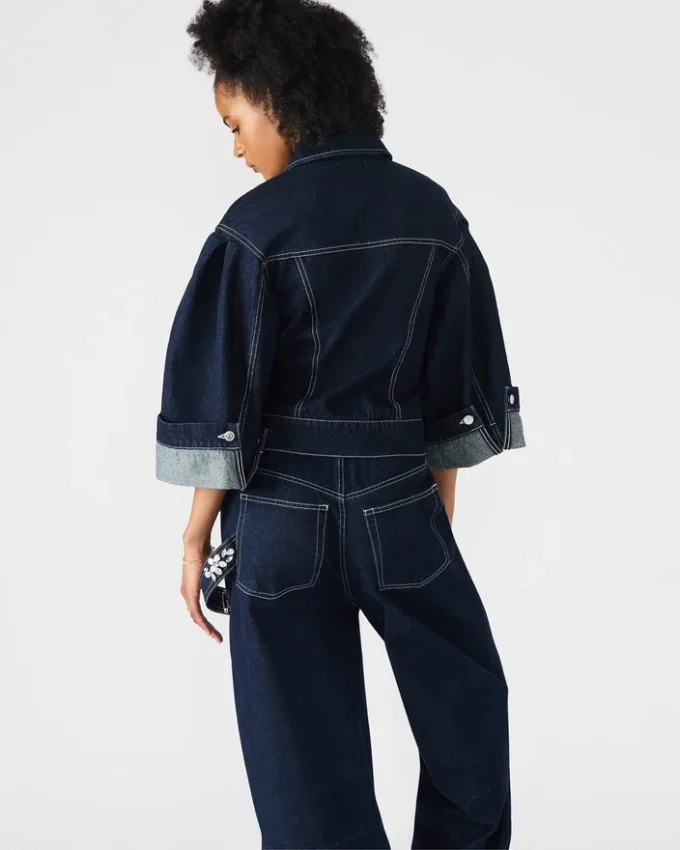 Giacca Dorothy in denim blu Bijou