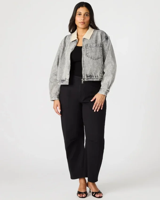 Giacca in denim Glacia Grigio chiaro