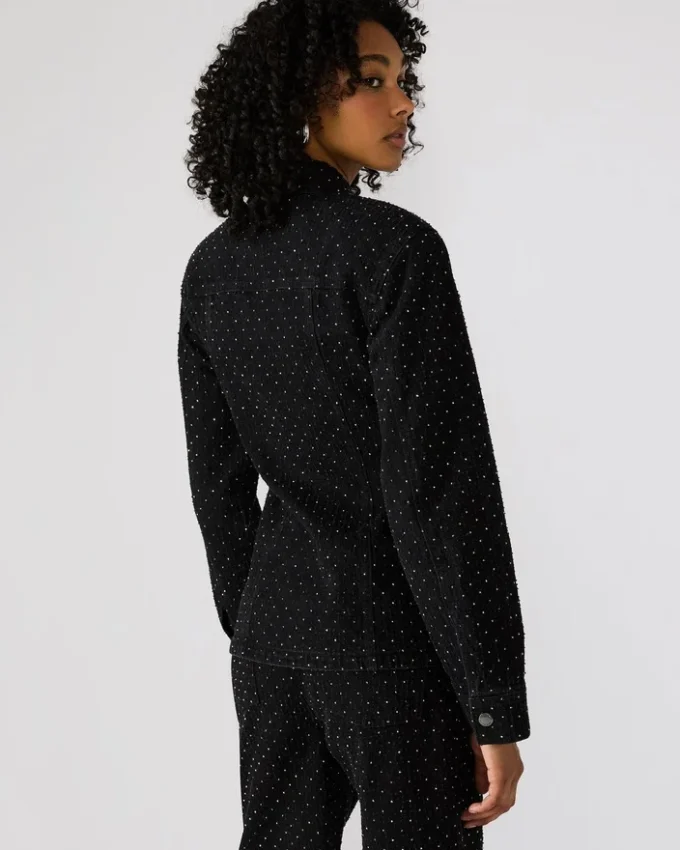 Giacca Parc Crystal nera Giacca Parc Crystal nera