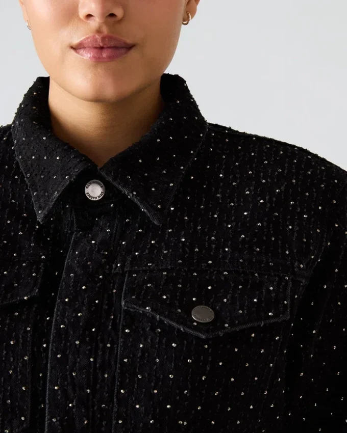 Giacca Parc Crystal nera Giacca Parc Crystal nera