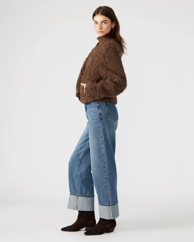 Giacca Teddy Marrone