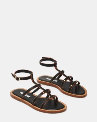 Givara in pelle nera