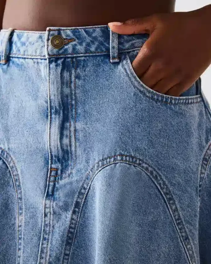 Gonna in denim Melany Forever Blue