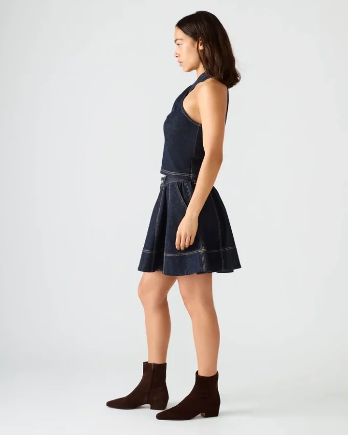 Gonna in denim Sloan Ink