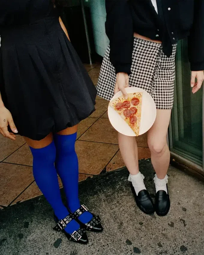 Gonna Leon Nero/Bianco