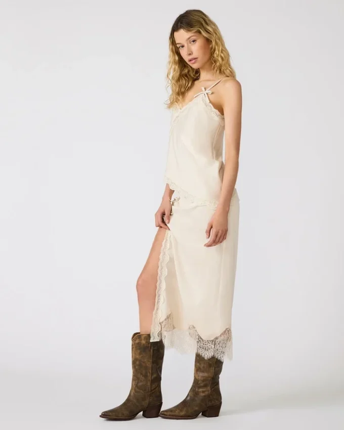 Gonna Lissandra avorio