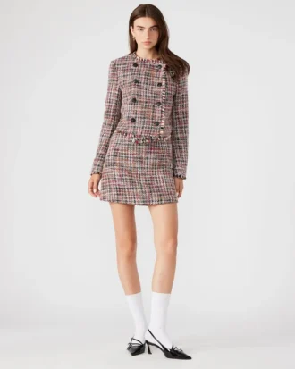 Gonna Mattea Rosso Multicolore