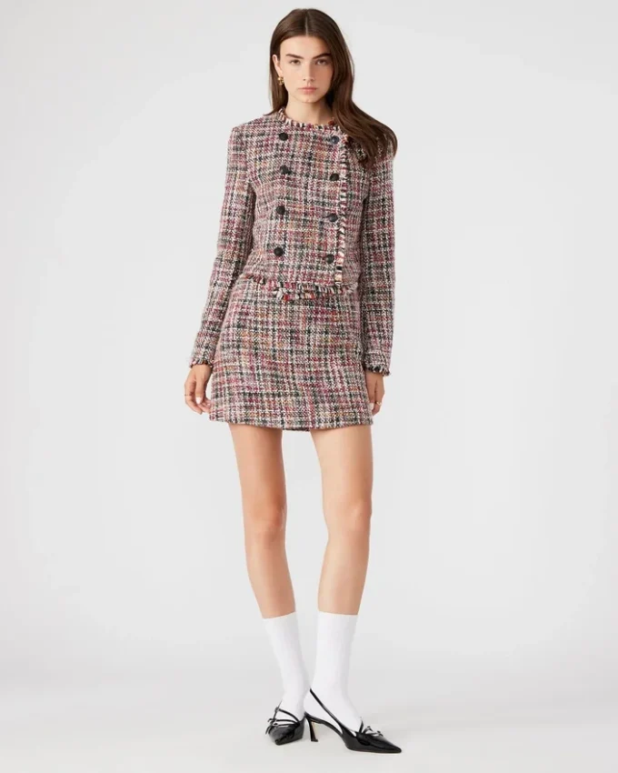 Gonna Mattea Rosso Multicolore