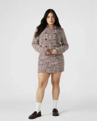 Gonna Mattea Rosso Multicolore