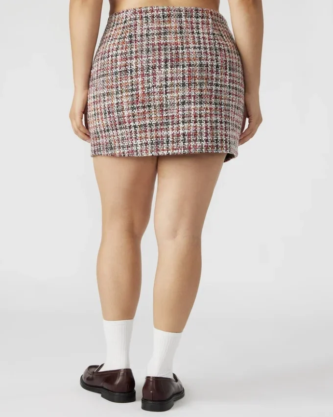 Gonna Mattea Rosso Multicolore