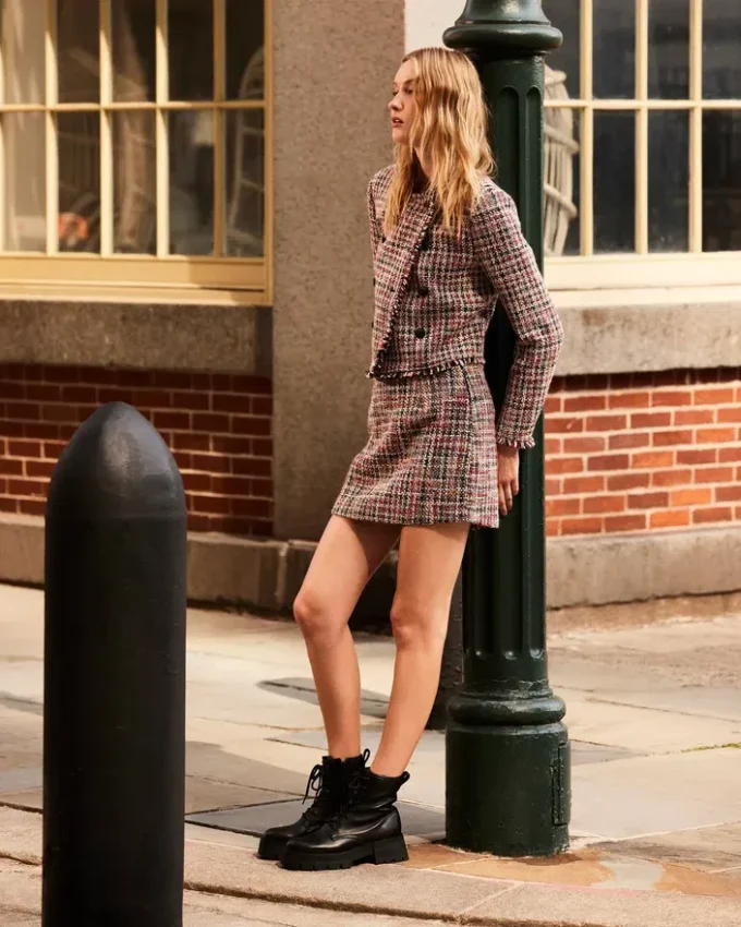 Gonna Mattea Rosso Multicolore