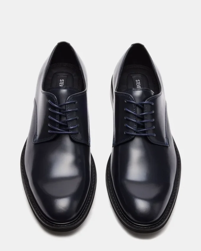 Hadar in pelle blu navy