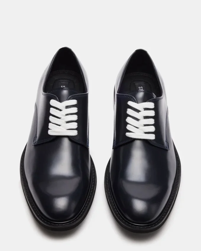 Hadar in pelle blu navy