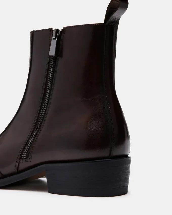 Haynes in pelle marrone