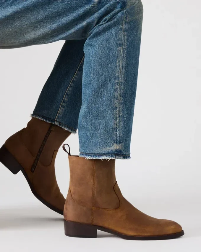 Hendrik in pelle marrone chiaro Hendrik in pelle marrone chiaro