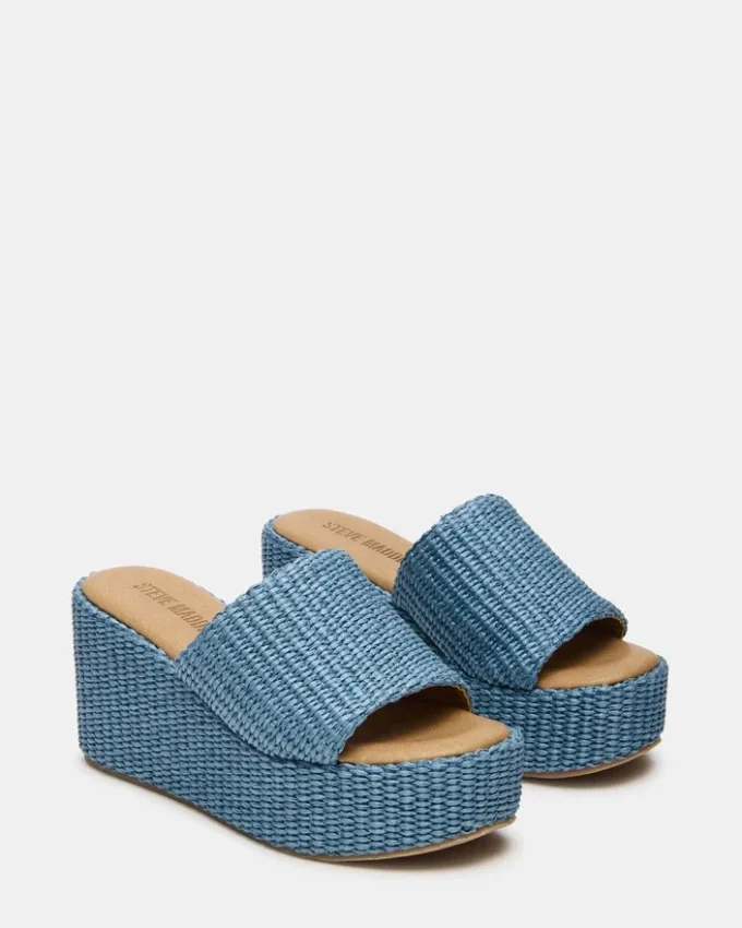 Jetty Blue Raffia Jetty Blue Raffia