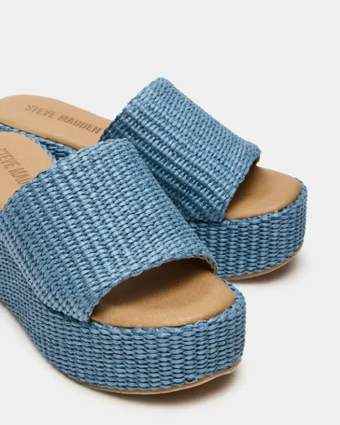 Jetty Blue Raffia Jetty Blue Raffia