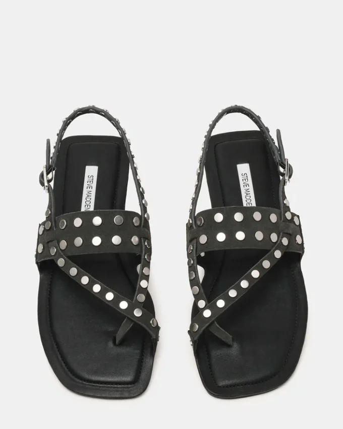 Kaeli in pelle scamosciata grigio scuro