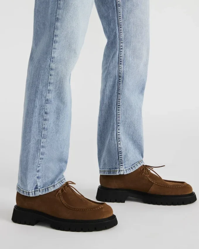 Kalkin in pelle scamosciata color cammello