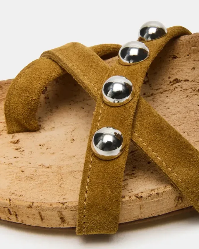 Kelso in pelle scamosciata color oliva