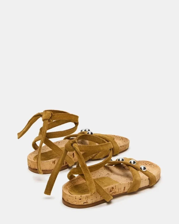 Kelso in pelle scamosciata color oliva