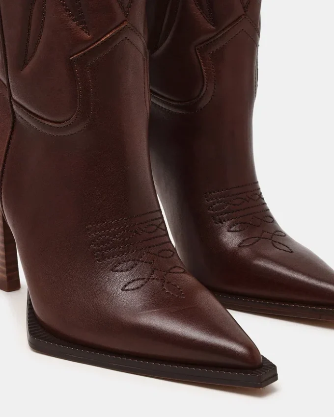 Kinzee in pelle marrone