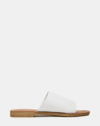 Kipp in pelle bianca