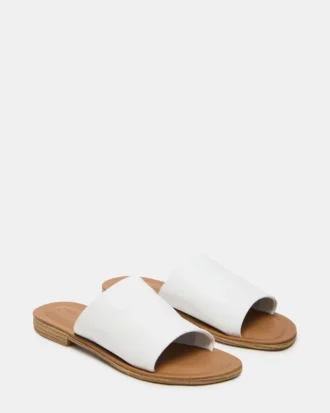 Kipp in pelle bianca