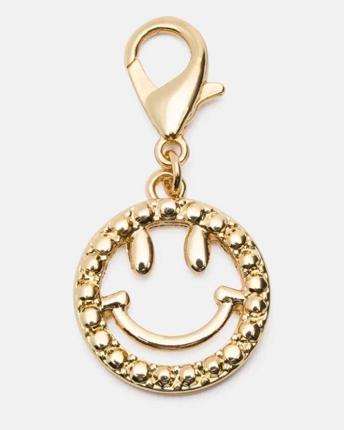 Lacci per scarpe e ciondoli blu/giallo