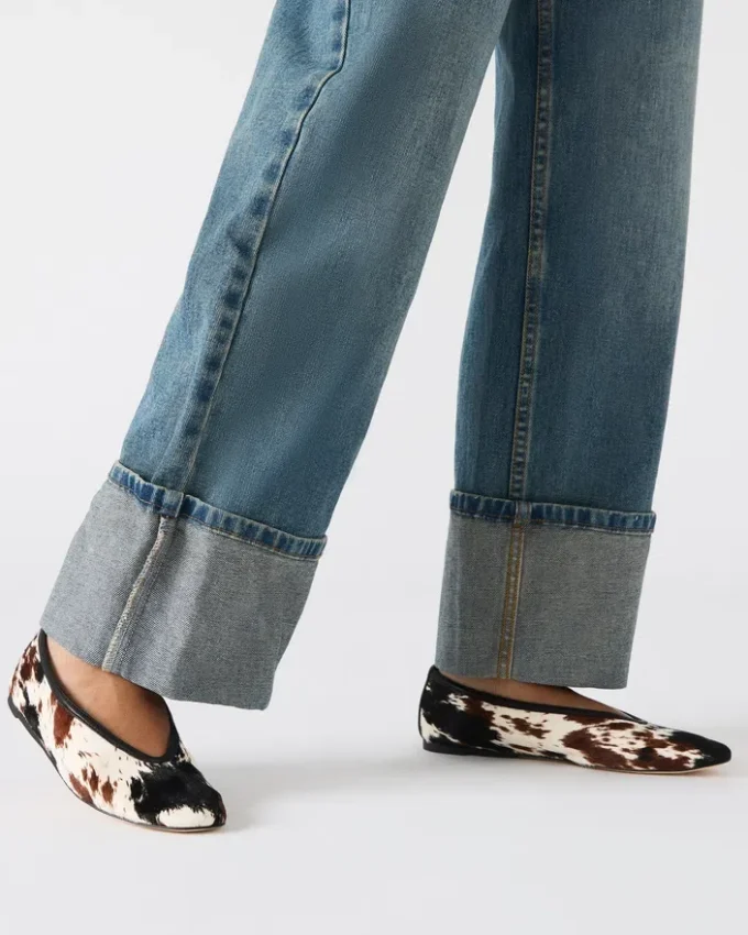 Leni Brown con stampa bovina